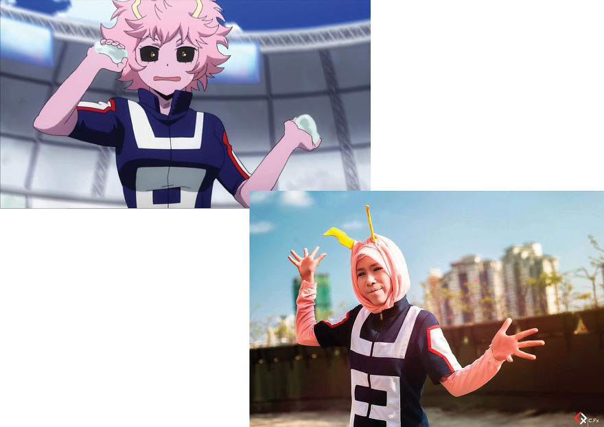 Japan Anime, Mina Ashido From Boku No Hero Academia