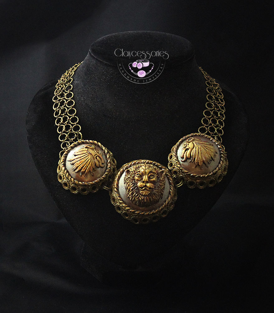 I Use Polymer Clay To Create Necklaces Inspired By Game Of Thrones