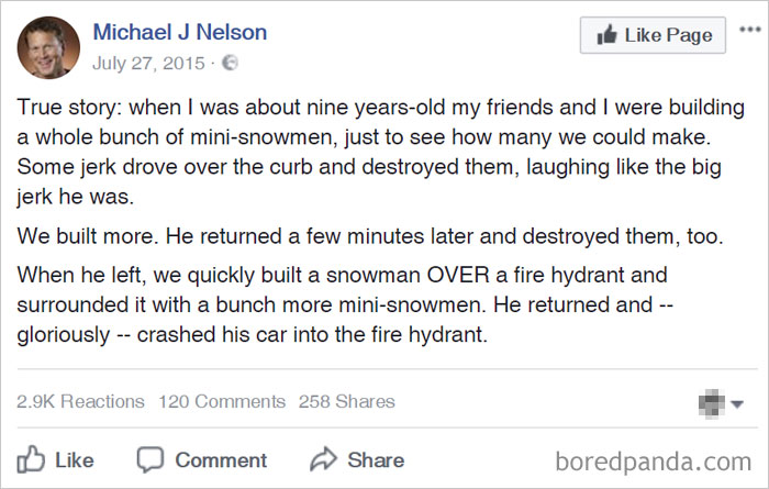 Snowman With Surprise Inside