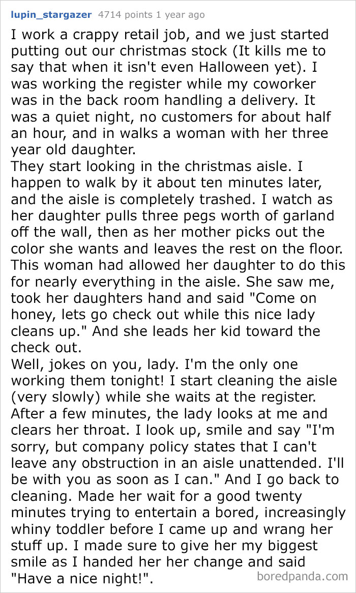 Give Me More Work? Hope You Like Waiting