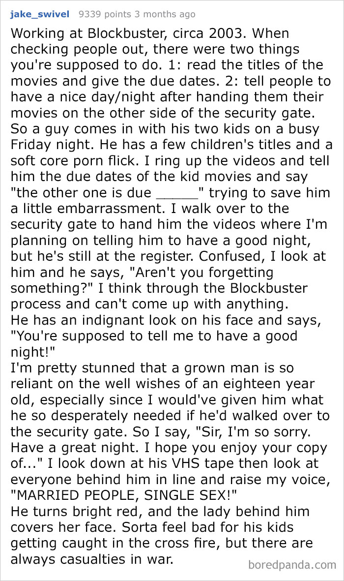 Married People, Single Sex