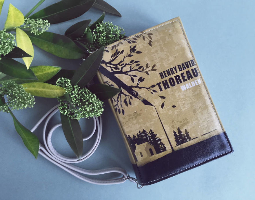 Henry David Thoreau. "Walden" Book Purse