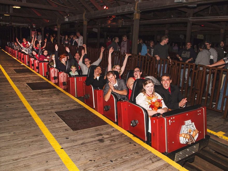 I Got Married On The Beast At King's Island Amusement Park! I Got Married On The Beast At King's Island Amusement Park!
