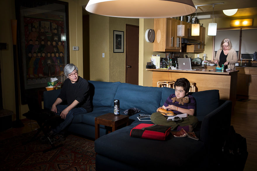 Wednesday: Bruce, Heather And Wyatt