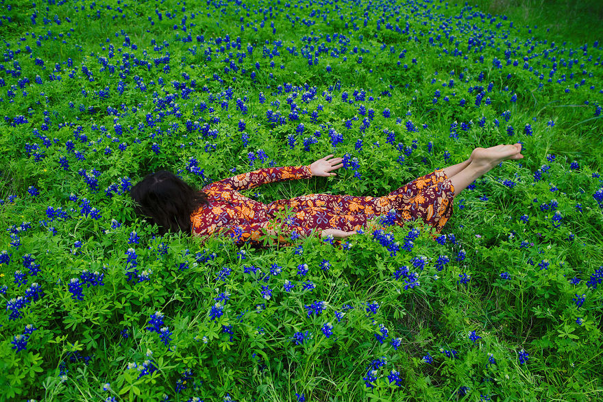 I Made A Surreal Selfportrait Photo Series While Roadtripping To The Usa