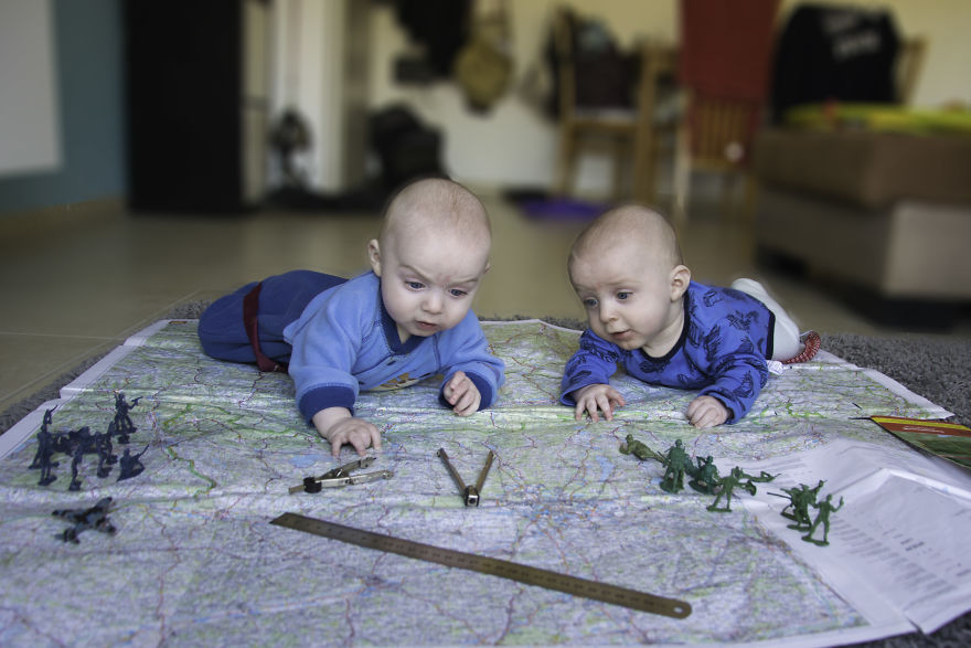 My Twins Are Planning To Take Over The World!!!