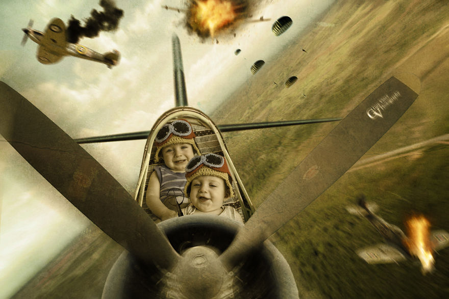 We Shall Fight In Land.... We Shall Fight In The Sea... We Shall Never Surrender