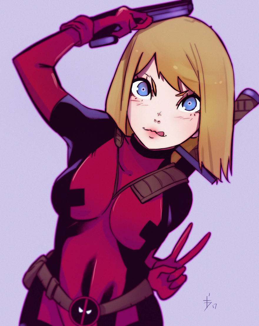 Turkish Artist Turns American Characters Into Manga