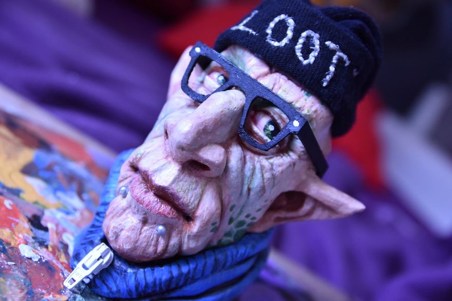 Hipster Goblin Sculptures I Made.