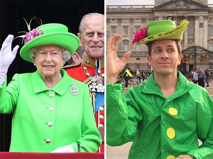 Tom Lenk As Queen Elizabeth