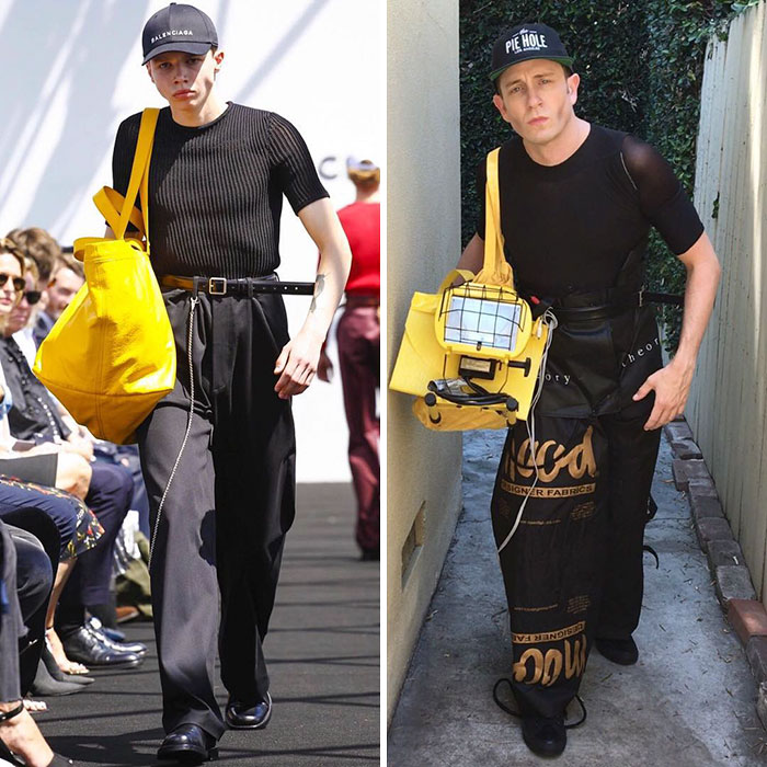 Tom Lenk As Balenciaga Model