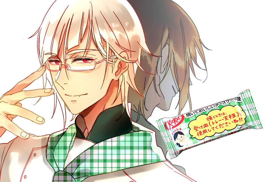 Illustrator Transform The Kit Kat Flavors Into Fantastic Anime Characters