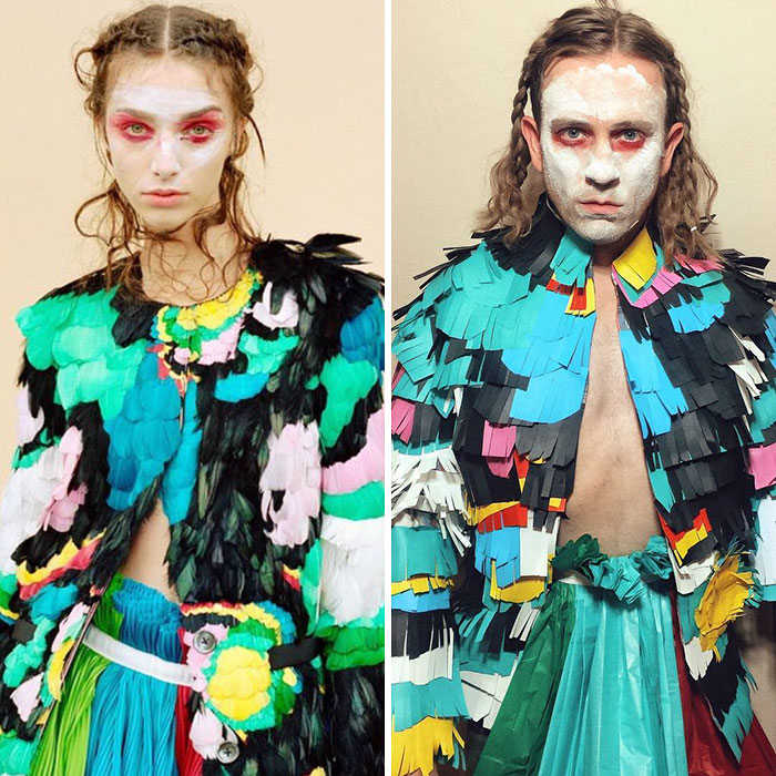 Tom Lenk As Thom Browne Model