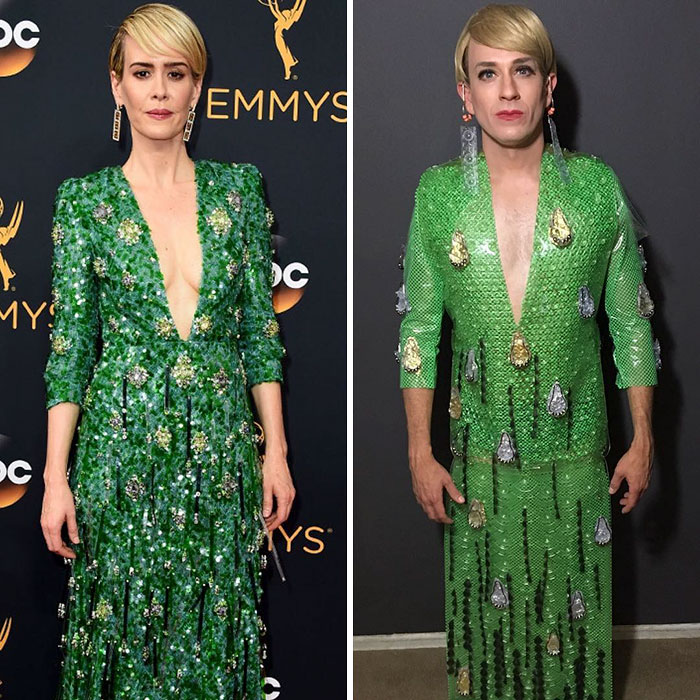 Tom Lenk As Sarah Paulson