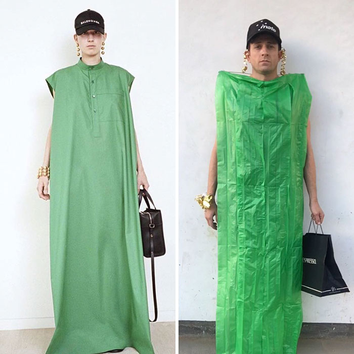 Tom Lenk As Balenciaga Resort Model