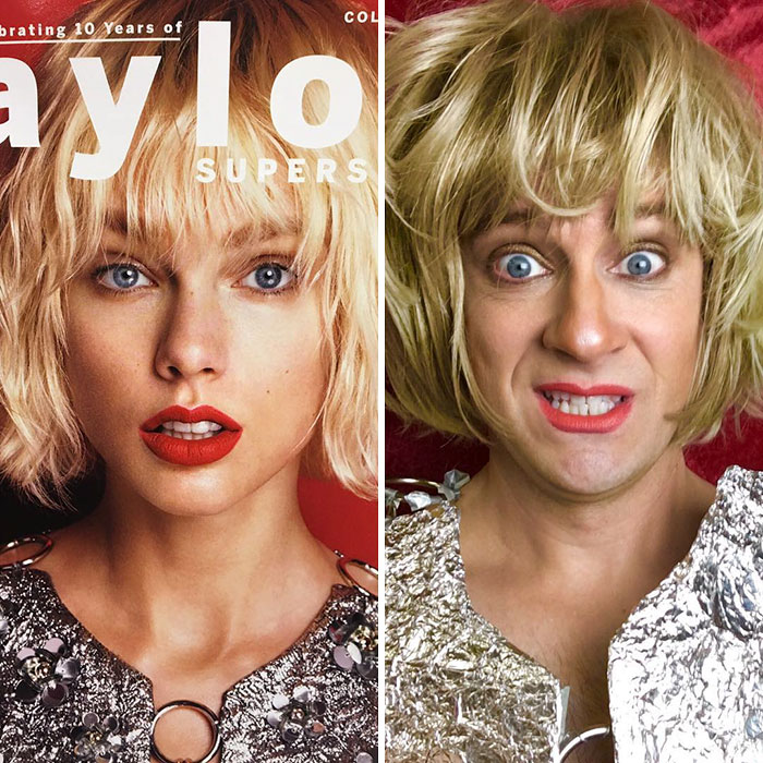Tom Lenk As Taylor Swift
