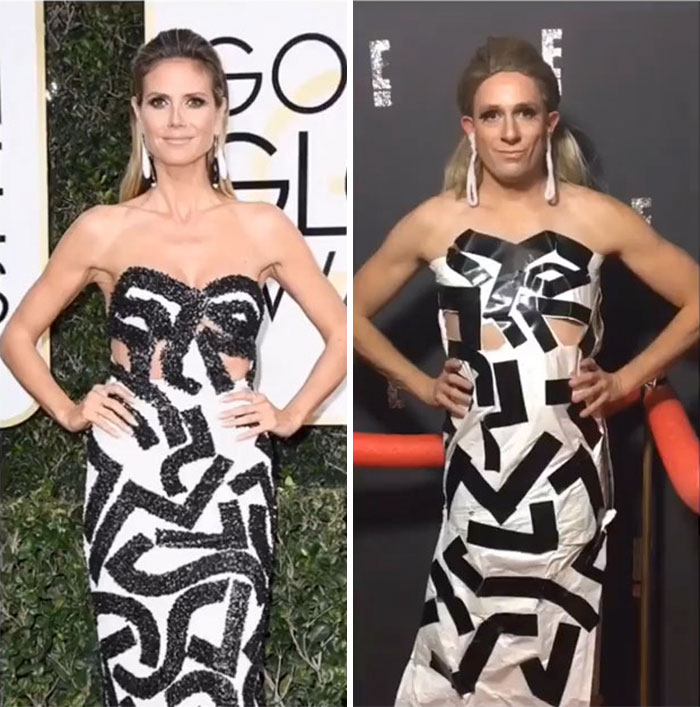 Tom Lenk As Heidi Klum