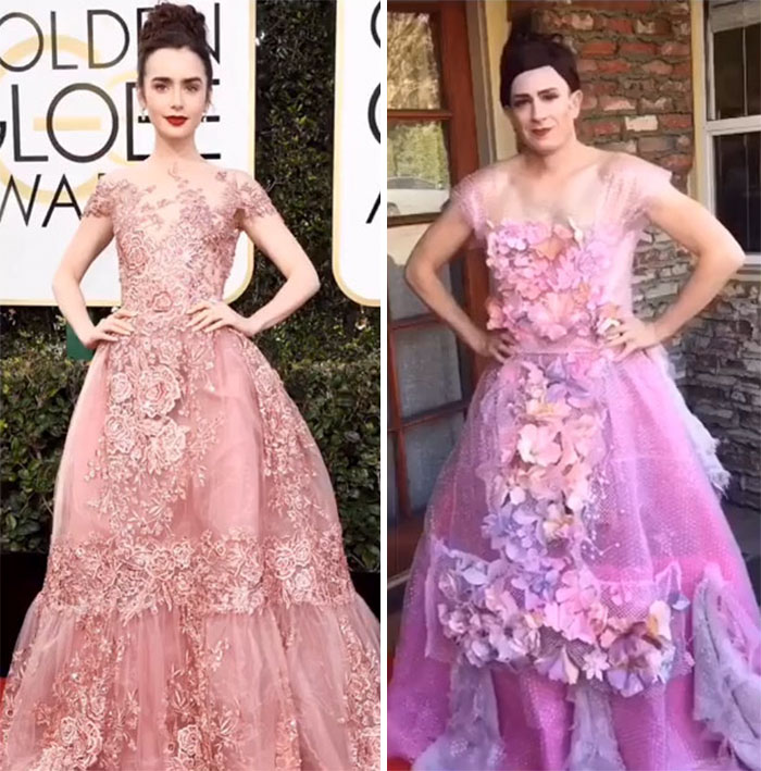 Tom Lenk As Lily Collins