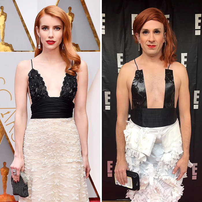 Tom Lenk As Emma Roberts