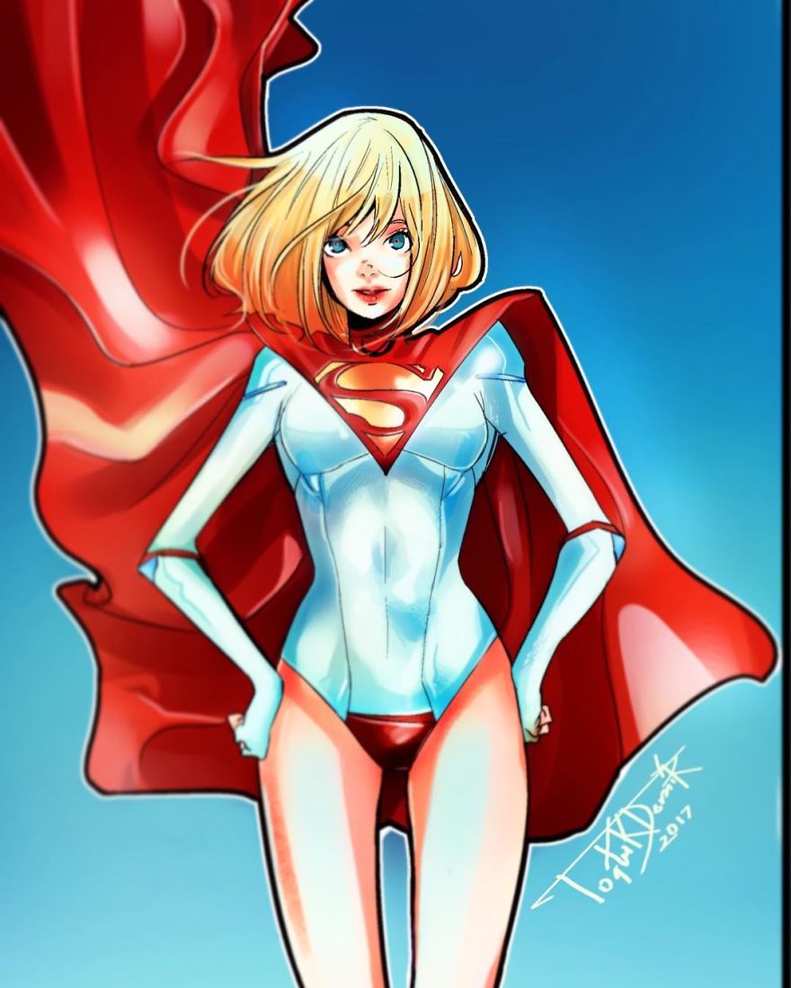 Turkish Artist Turns American Characters Into Manga