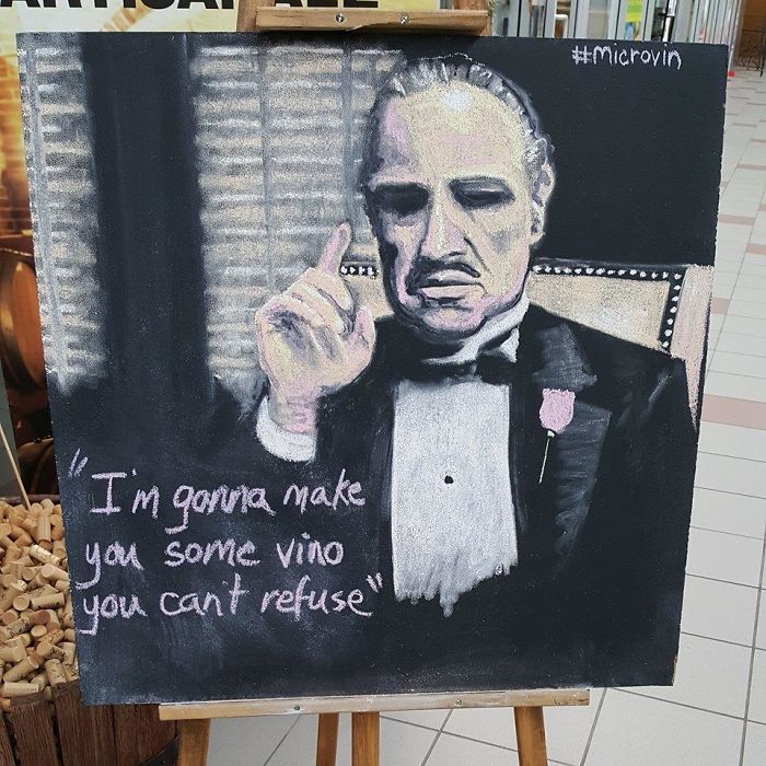 The Microbrewery Next To Where I Work Always Has The Best Chalk-Drawing Ads