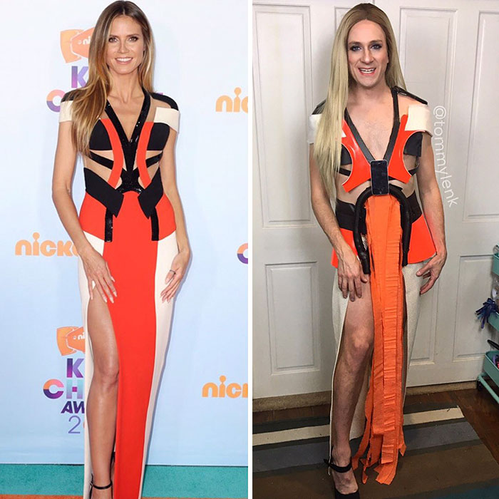 Tom Lenk As Heidi Klum