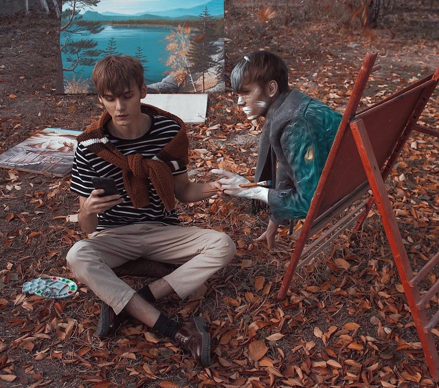 18-Year-Old Russian Artist Impresses With Surrealist Arts