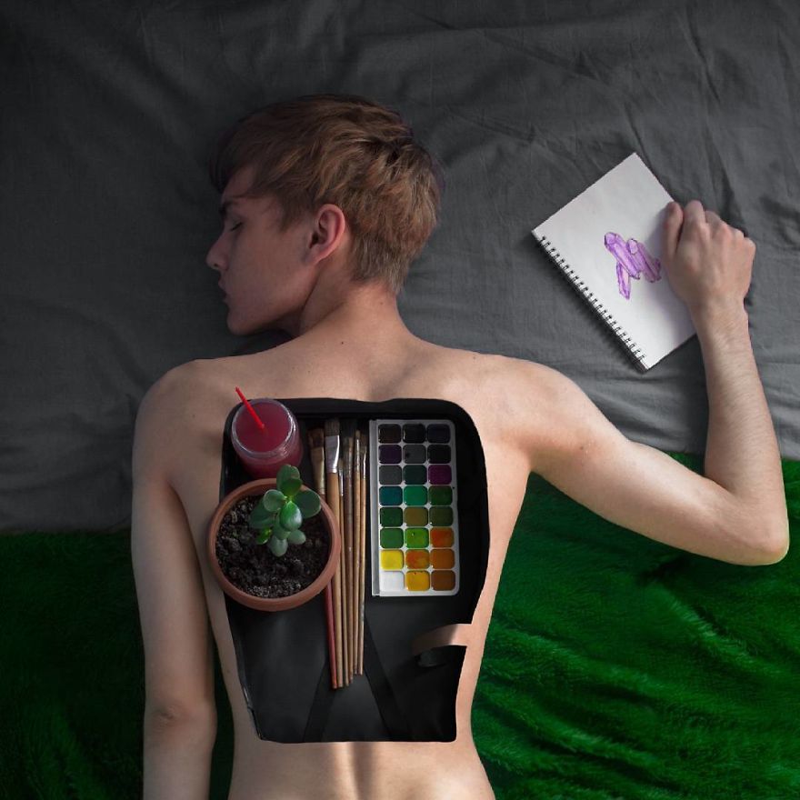 18-Year-Old Russian Artist Impresses With Surrealist Arts