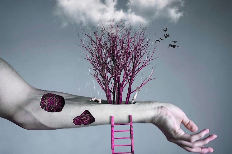 18-Year-Old Russian Artist Impresses With Surrealist Arts