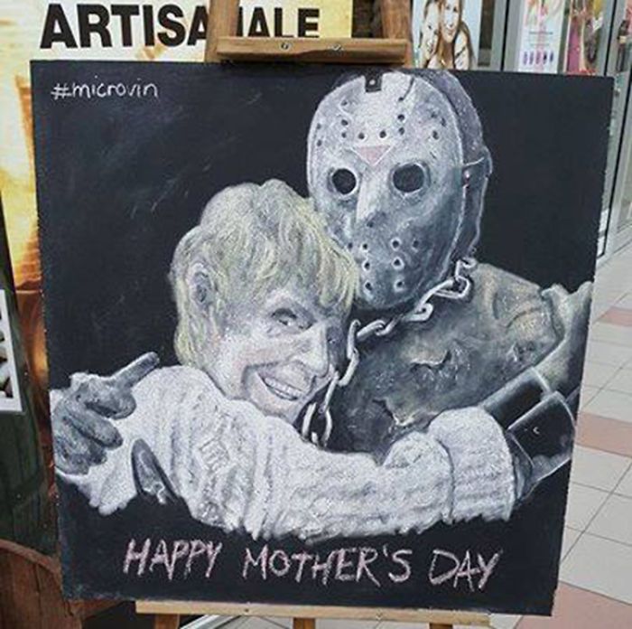 The Microbrewery Next To Where I Work Always Has The Best Chalk-Drawing Ads