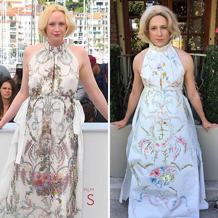 Tom Lenk As Gwendoline Christie