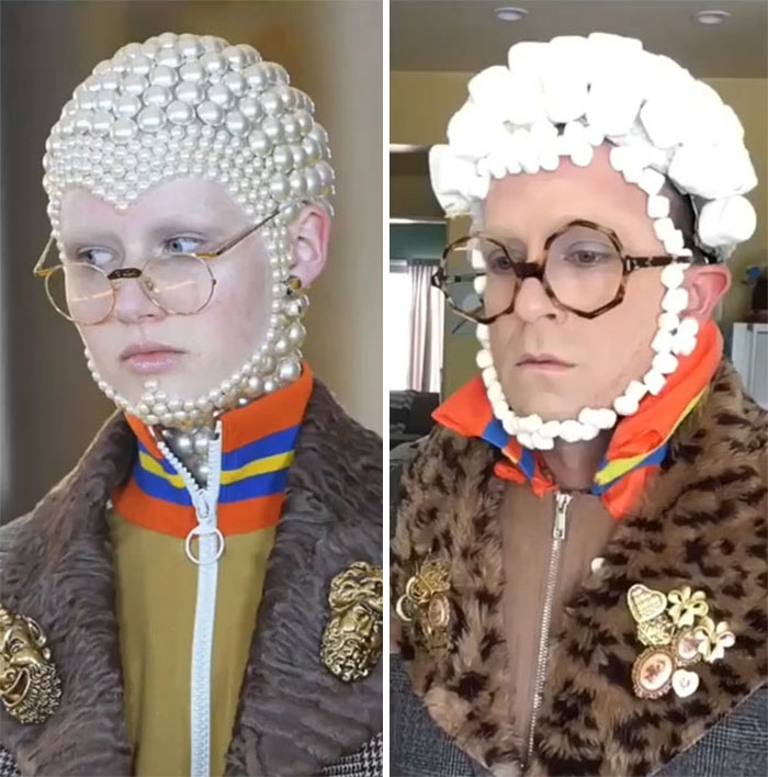 Tom Lenk As Gucci Model