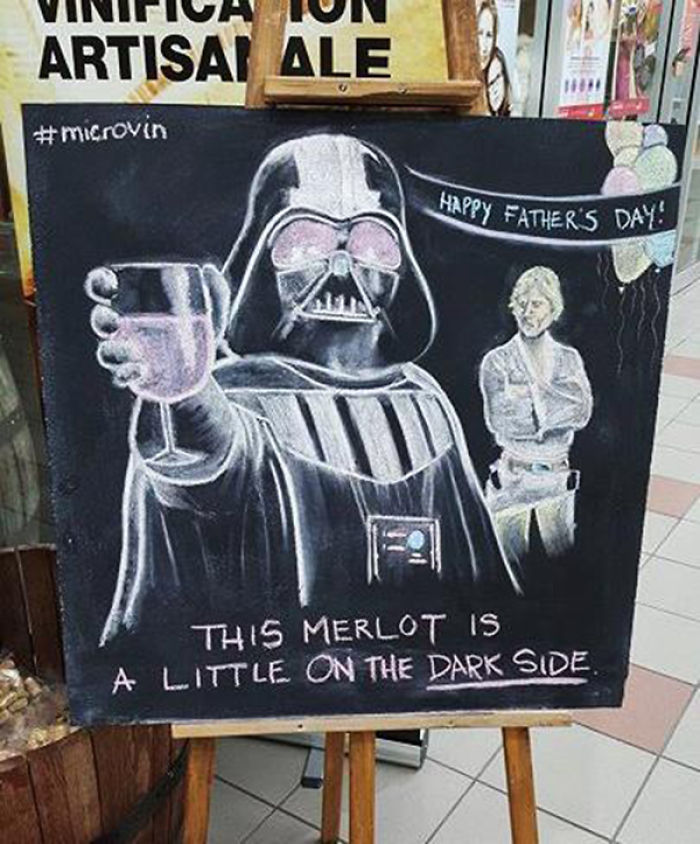 The Microbrewery Next To Where I Work Always Has The Best Chalk-Drawing Ads