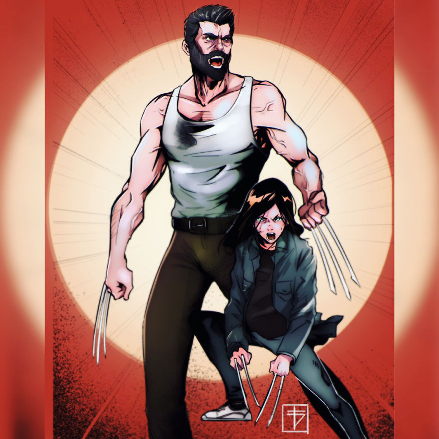 Turkish Artist Turns American Characters Into Manga