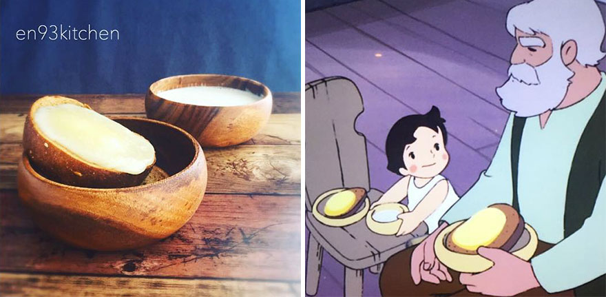 Bread And Milk From Alpine Girl Heidi