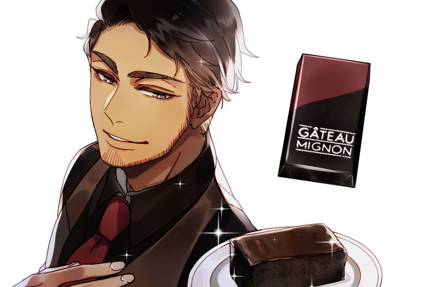 Illustrator Transform The Kit Kat Flavors Into Fantastic Anime Characters