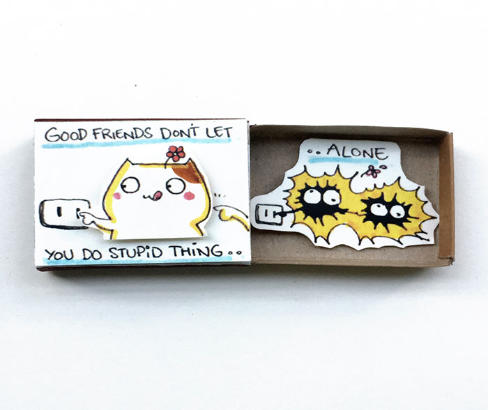 Good Friends Don't Let You Do Stupid Things Alone