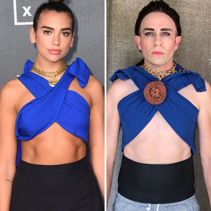 Tom Lenk As Dua Lipa