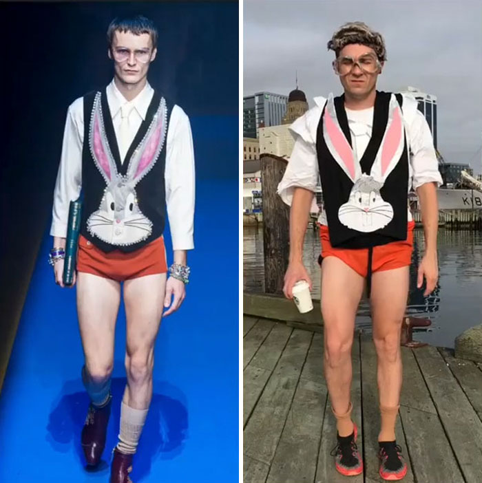 Tom Lenk As Gucci Model