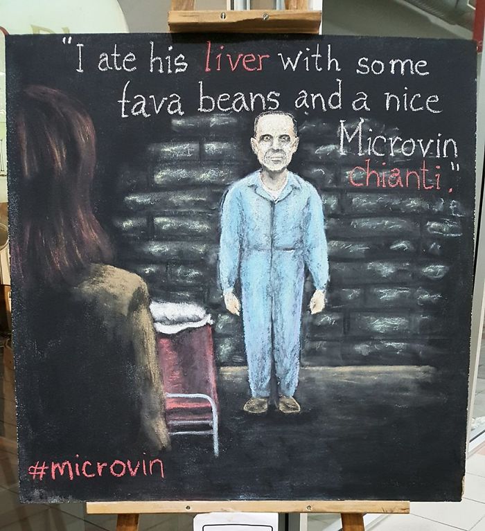 The Microbrewery Next To Where I Work Always Has The Best Chalk-Drawing Ads