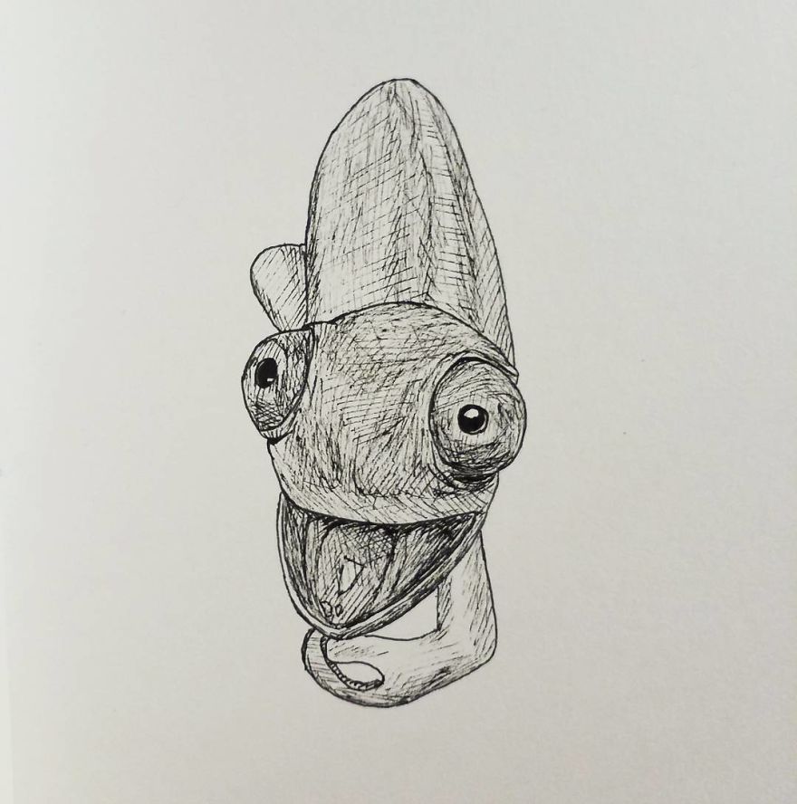 My Inktober 2017 - Animals