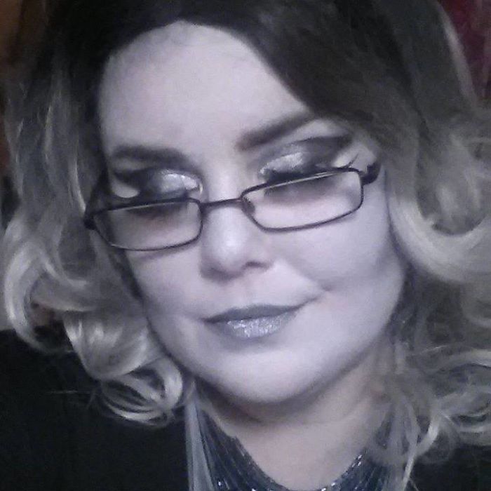 Went As A Black And White Illusion (This Is A Colour Photo)