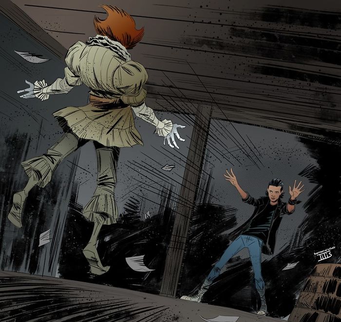 Samurai Uses His Patience Skills To Paint Miniatures And Make Superhero Comics