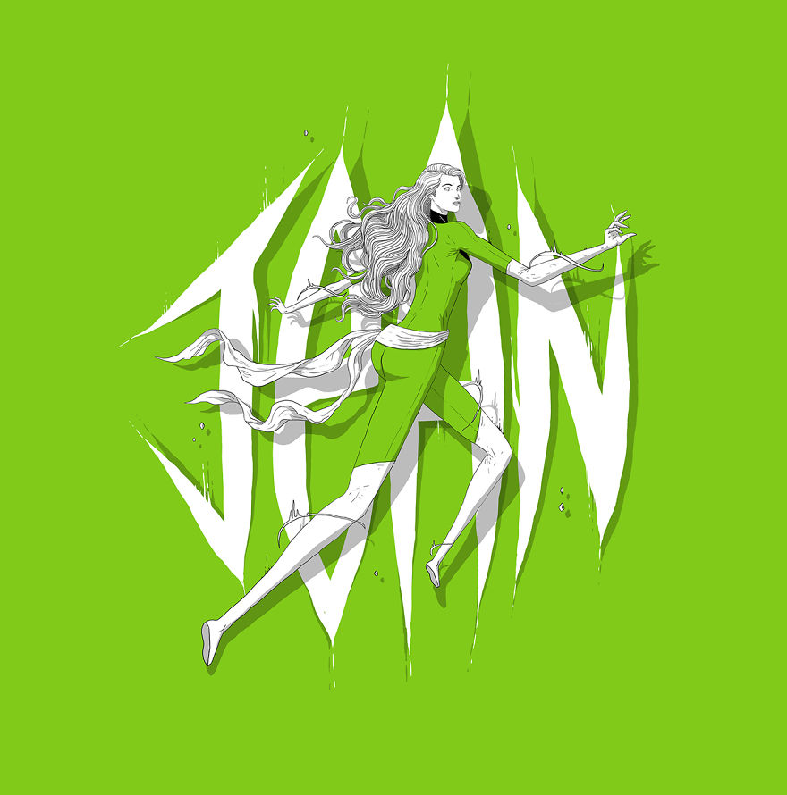 I Love The X-Men So I Illustrated Them In My Own Style