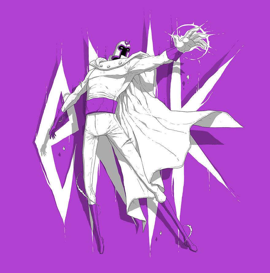 I Love The X-Men So I Illustrated Them In My Own Style