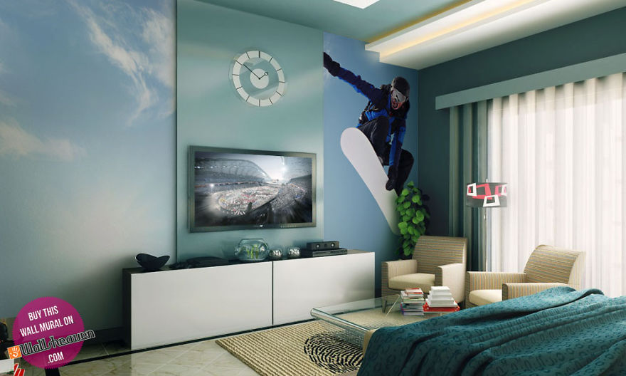 Snowboard Wall Decoration Ideas