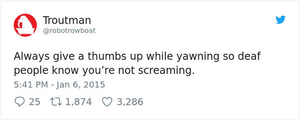 Use This Hack With Deaf People