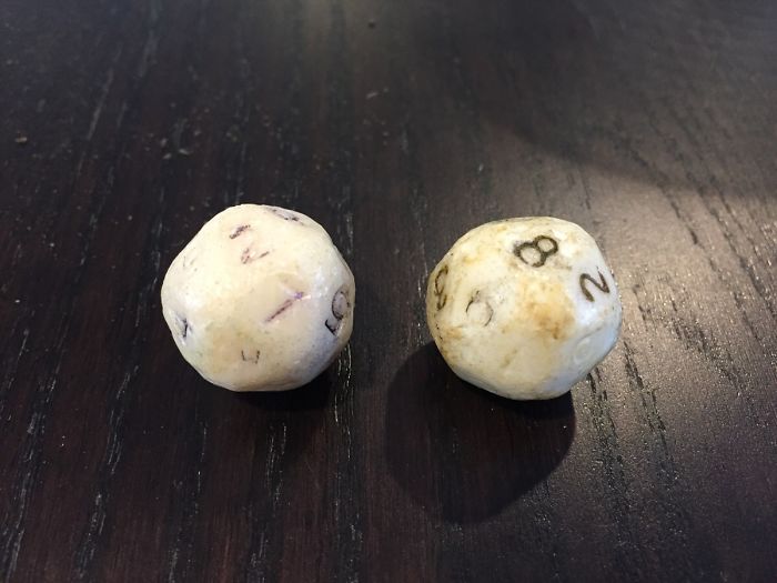 The D20s My Dad Bought In 1977 And My Brother Used Through Middle School In The 80's