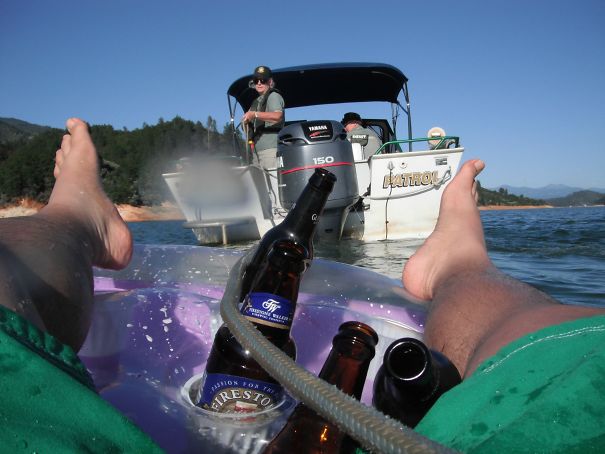 That Time The Sheriff Had To Tow My Drunk Ass Back To Shore