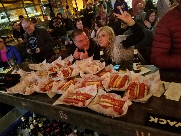 My Drunk Dad Ordered 42 Hotdogs